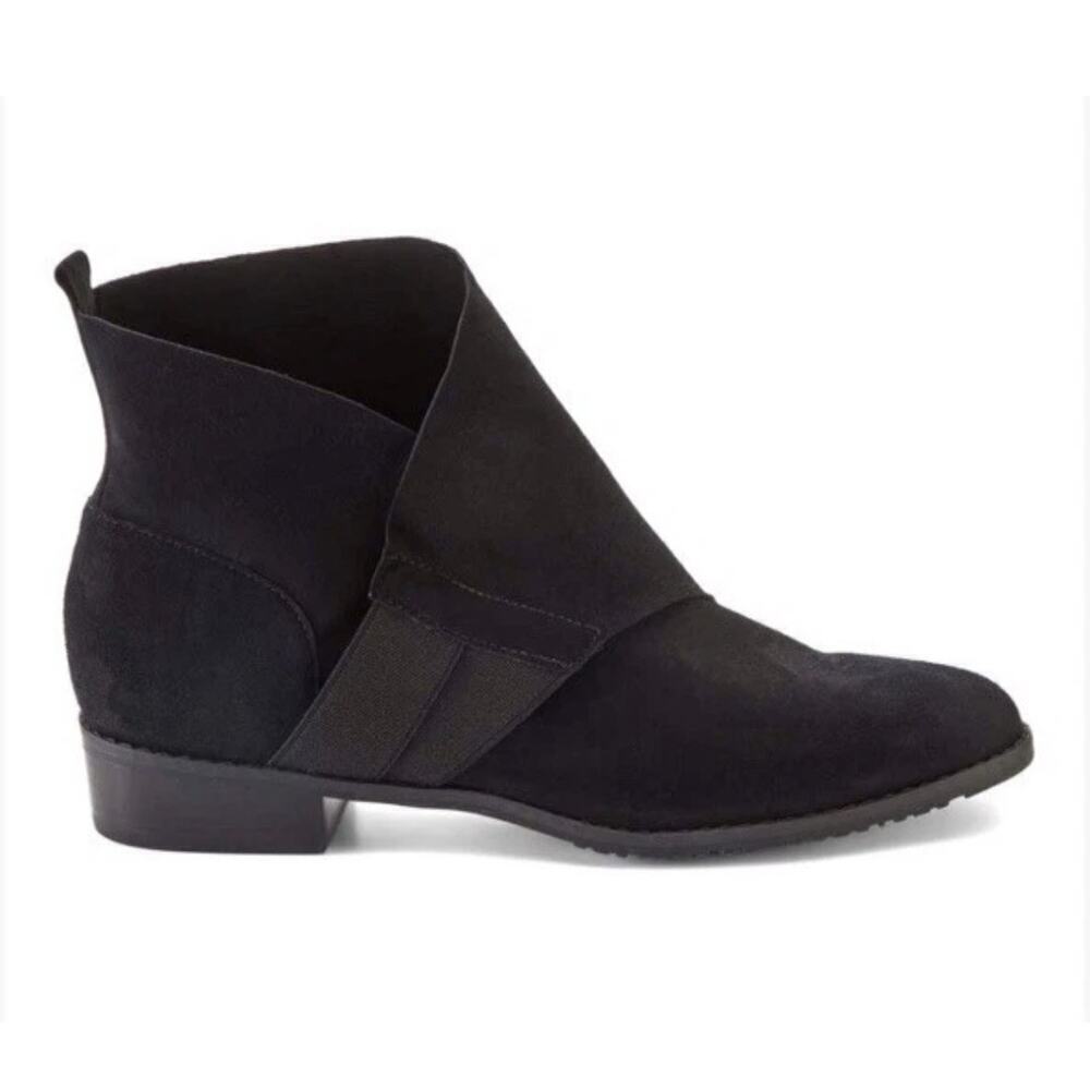 New Walking Cradle Timber Boots Black Nubuck Size Women’s 7.5 Narrow Classic